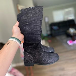 Sparkle girls boots never worn